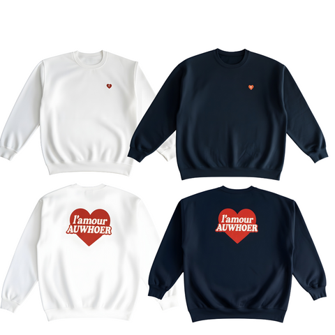 L'AMOUR AUWHOER Crewneck