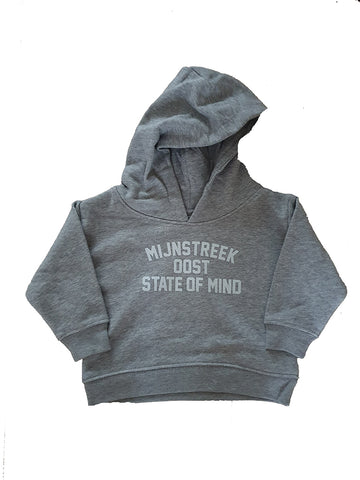 MIJNSTREEK OOST STATE OF MIND Baby/Kleuter Hooded Sweater