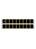 BLACK & YELLOW BLOCK Scarf